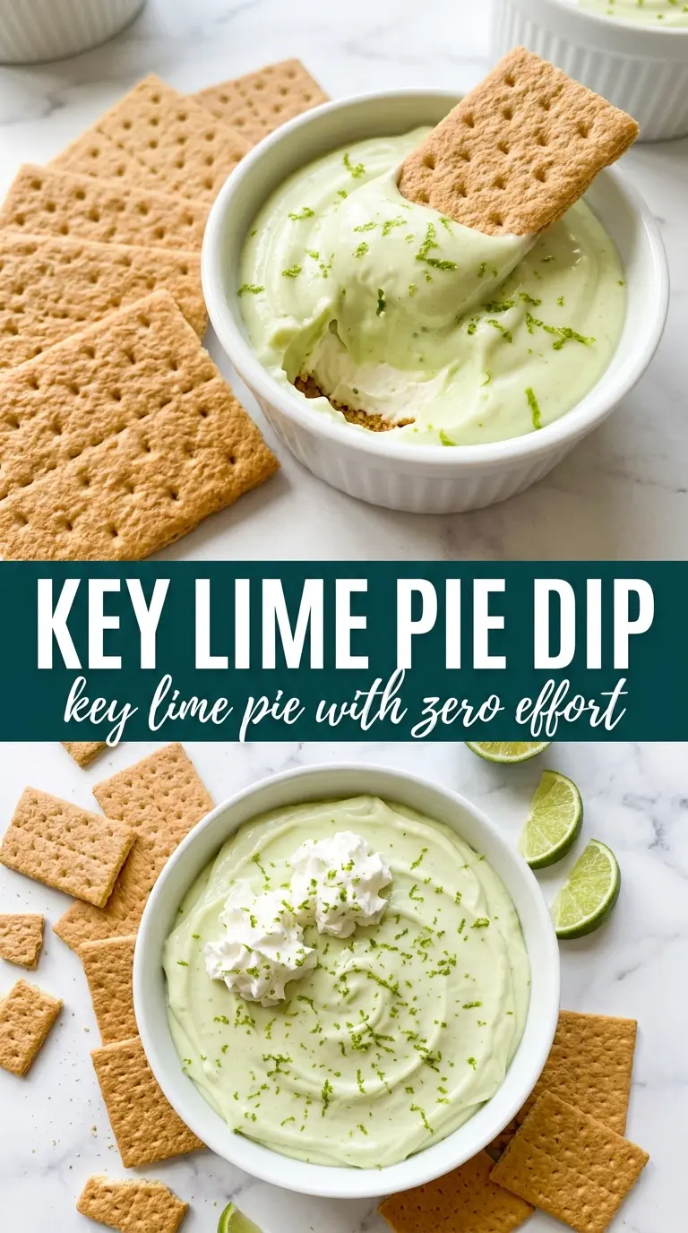 Key lime pie dip creamy tart