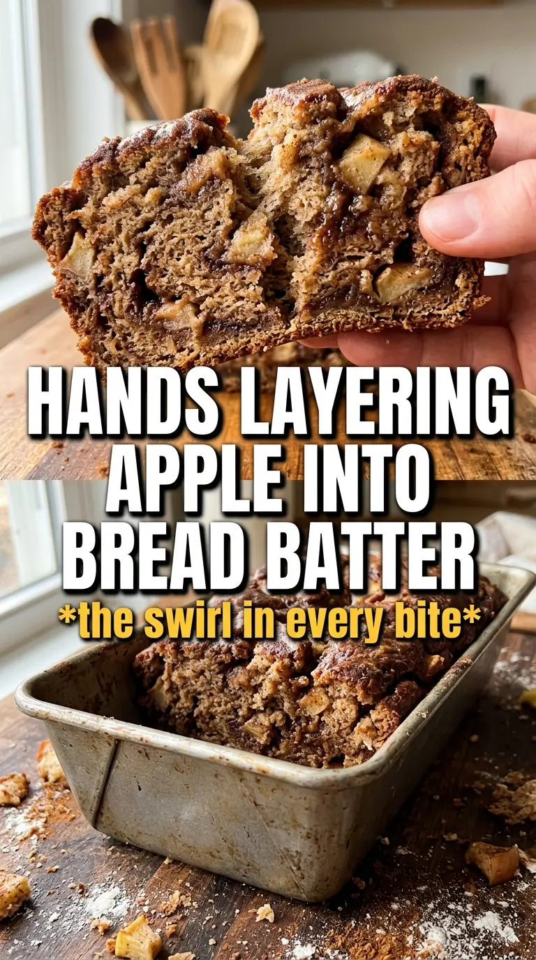Apple cinnamon bread tender swirl apple pieces
