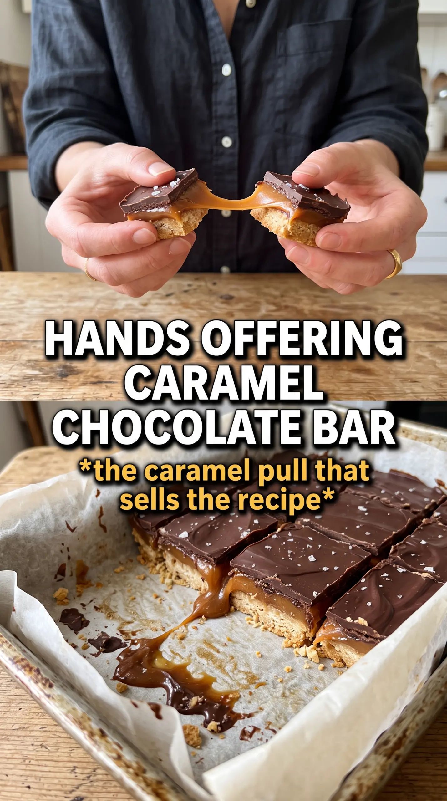 Chocolate Chip Caramel Bars gooey buttery chocolate