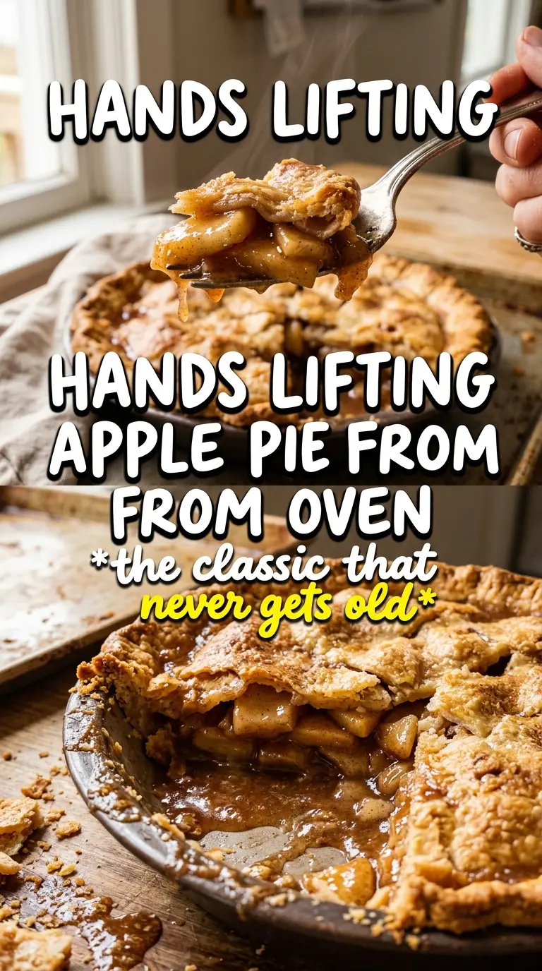 Apple Pie flaky golden cinnamon
