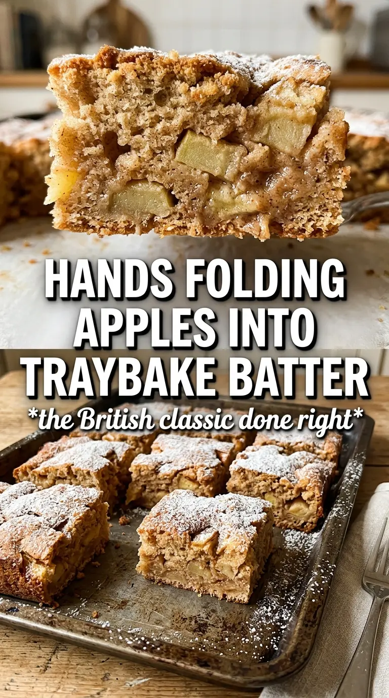 Mary Berry Dorset Apple Traybake golden cinnamon