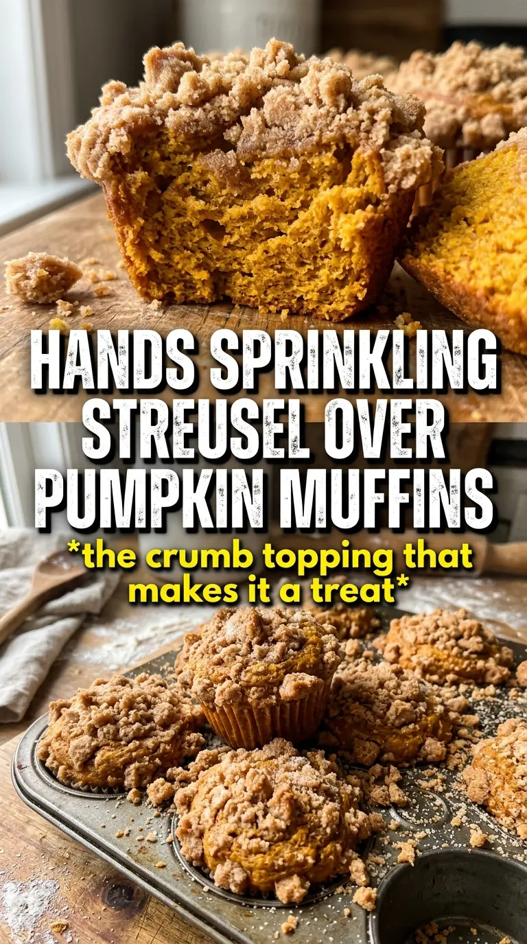 Pumpkin Streusel Muffins pumpkin spice glaze